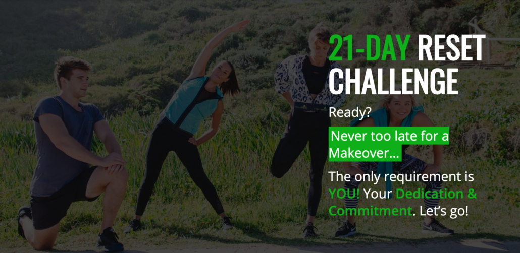 Perfect Fit's 21-day Reset Challenge